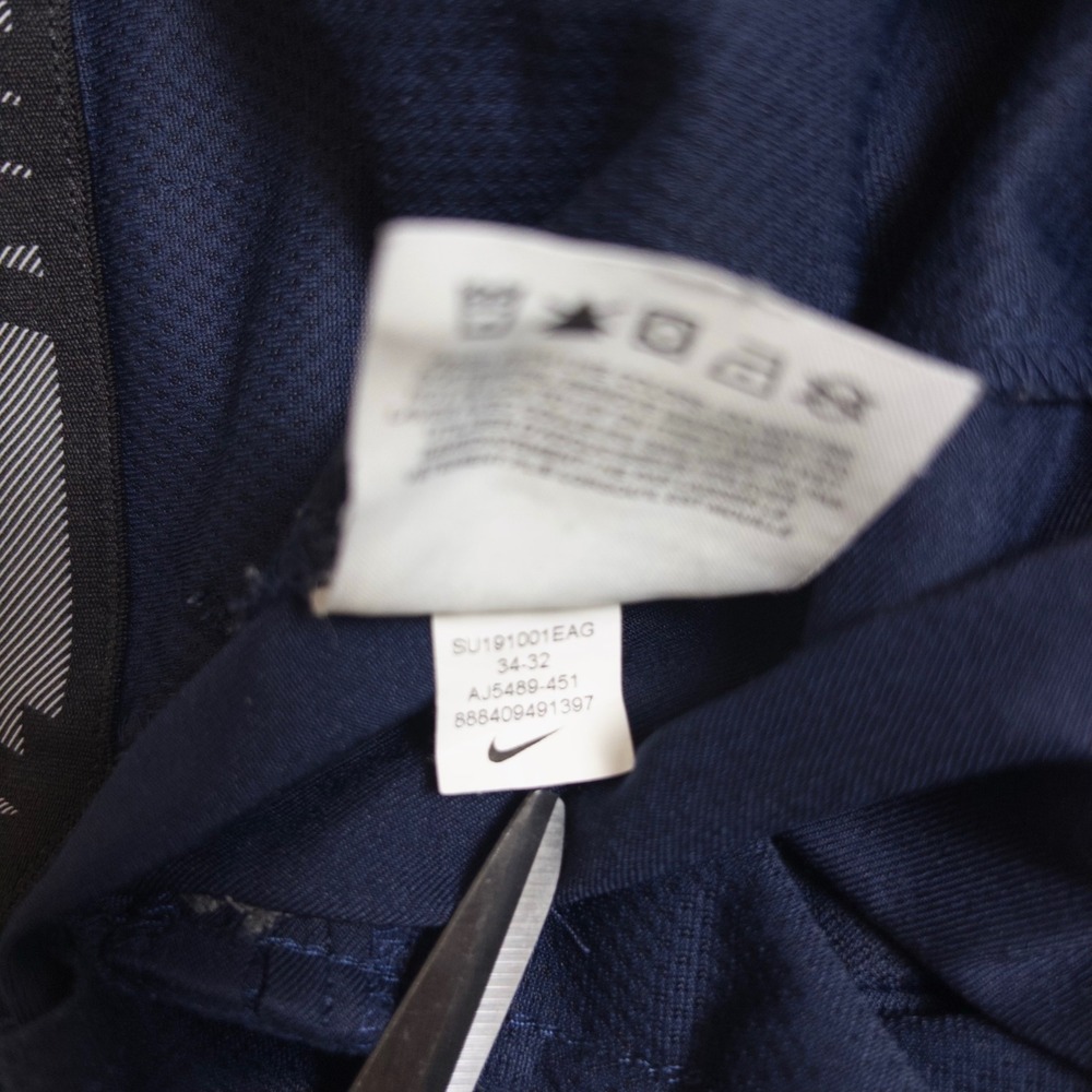 Nike Golf Dri-FIT Pants Mens 34x32 Navy Blue Flat Front Performance AJ5489-451 - Picture 8 of 8